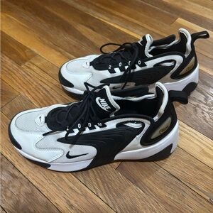Black and White Athletic Sneakers
